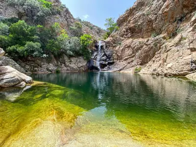 Paesaggio naturale nelle vicinanze della casa vacanze