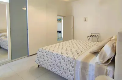 Letto o letti in una camera di Casa Angi
