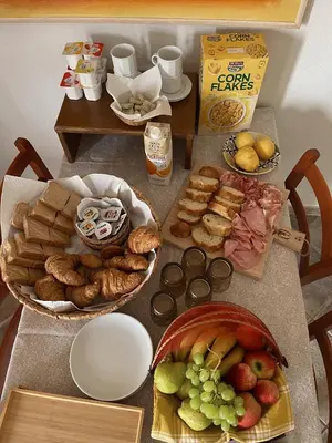 Cibo presso il bed & breakfast o nelle vicinanze