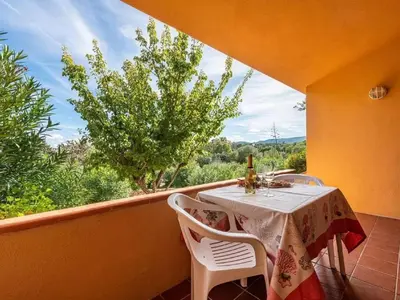 Balcone o terrazza di Elegant Apartment near the Tyrrhenian Sea