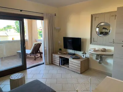 TV o dispositivi per l'intrattenimento presso La Perlacea fronte mare