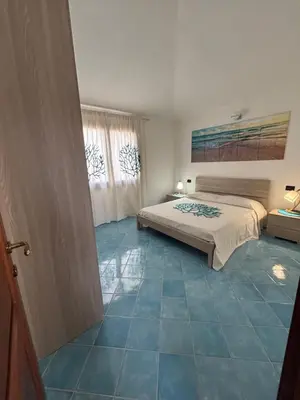 Letto o letti in una camera di Ilfe House