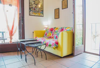 Area soggiorno di Casa Anahita, 4 posti letto