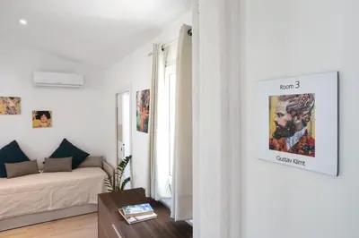 Letto o letti in una camera di Art and Nature Guest House