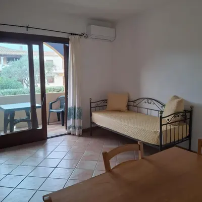 Area soggiorno di Marana apartments with private beach