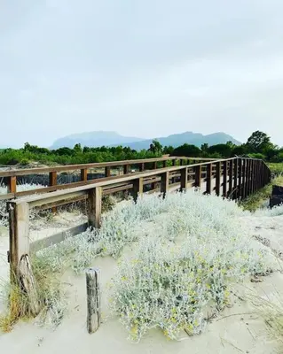 Paesaggio naturale nelle vicinanze della casa vacanze