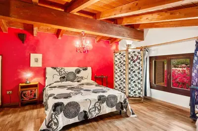 Letto o letti in una camera di 5 min from the sea - Jacuzzi Garden Parking Wifi