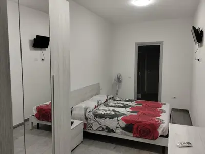 Letto o letti in una camera di Casa vacanza Fabrizio San Teodoro