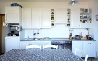 Cucina o angolo cottura di Casa Cartolina Santa Lucia