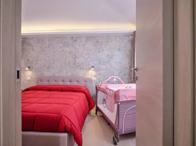 Letto o letti in una camera di Sa Domo De Anna