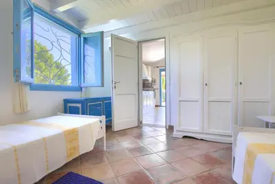Letto o letti in una camera di Villa Levante - 300m from the beach