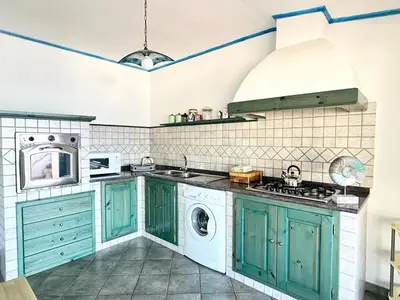 Cucina o angolo cottura di Cala Gonone house