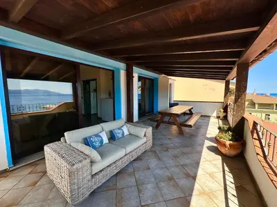Balcone o terrazza di Cala Gonone house