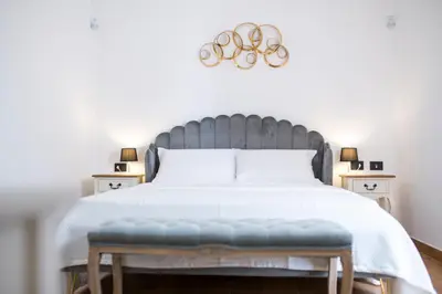Letto o letti in una camera di Domo Incantos