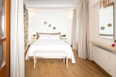 Letto o letti in una camera di Domo Incantos