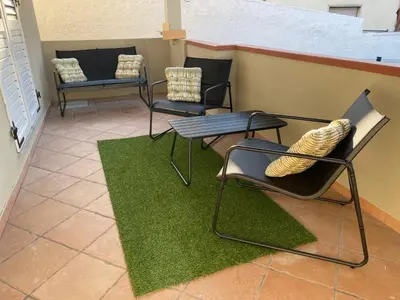 Area soggiorno di DreamHouse B&B Olbia