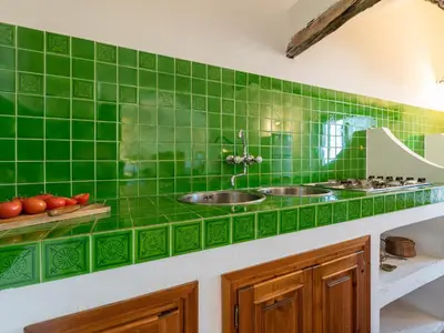 Cucina o angolo cottura di Villa Billia Sardinia Domus