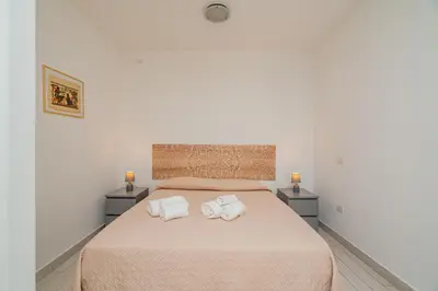 Letto o letti in una camera di Appartamento Veronese