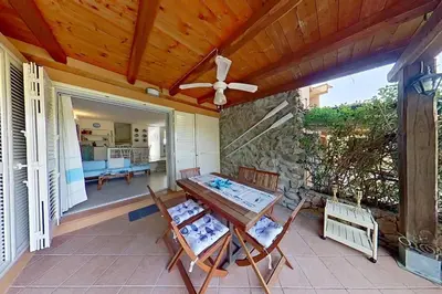 Balcone o terrazza di Nautilus, In front of Tavolara Island