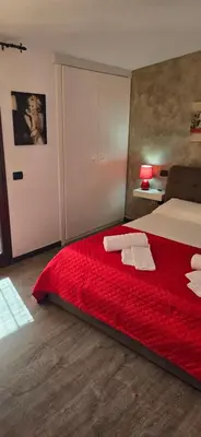 Letto o letti in una camera di Casa Vacanze Dora