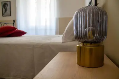 Letto o letti in una camera di Iron-Bridge House, elegant apartment bay front