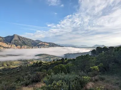 Paesaggio naturale nelle vicinanze dell'appartamento
