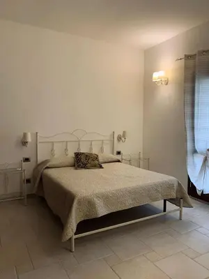 Letto o letti in una camera di Dei lidi's house