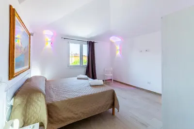 Letto o letti in una camera di LeaRooms
