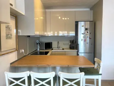 Cucina o angolo cottura di Trilocale PUNTA EST Vista Mare