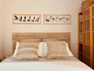 Letto o letti in una camera di Japandi Suites Olbia