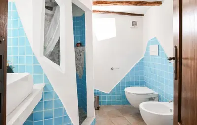 Bagno di Nice Home In Orgosolo With Wifi