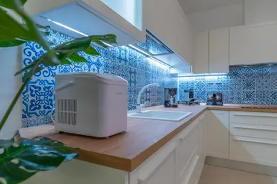 Cucina o angolo cottura di Villa Vittorio
