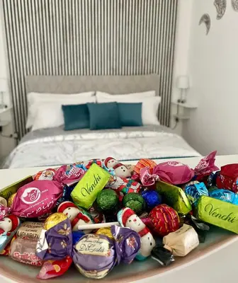 Letto o letti in una camera di Casa Vacanze Gallura