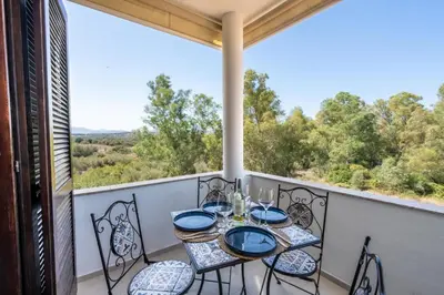 Planimetria di Luxury Apartment in Olbia, Terrazza & Cinema