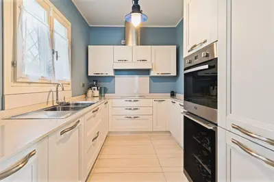 Cucina o angolo cottura di Villa Blue Sphere with Pool by Wonderful Italy