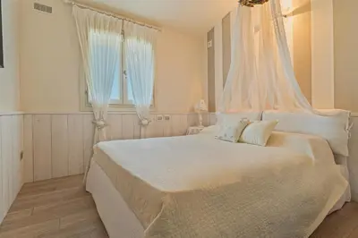 Letto o letti in una camera di Villa Blue Sphere with Pool by Wonderful Italy