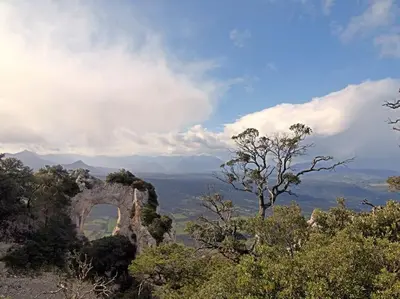 Paesaggio naturale nelle vicinanze dell'appartamento