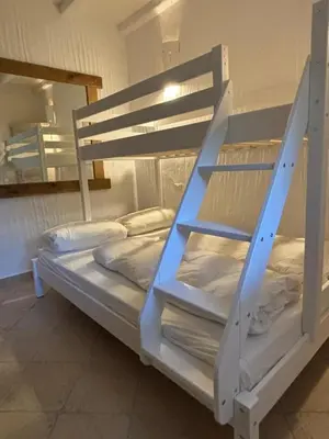 Letto o letti in una camera di Isola Sarda Appart NICE
