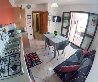 Cucina o angolo cottura di Casa Purple