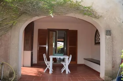 Patio o area all'aperto di FPO-ISB02 Villa 4 pt letto, clima 150 mare