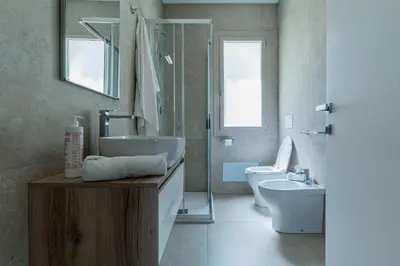 Bagno di Le Conchiglie Apartments with Pool by Wonderful Italy