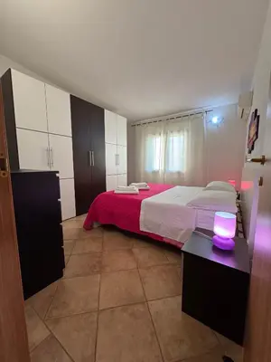 Letto o letti in una camera di Villetta Saba