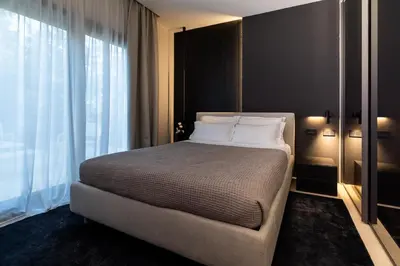 Letto o letti in una camera di Luxurious - AZULIS#3 - 2BR Fully Equipped Condo - Garden - FREE Parking