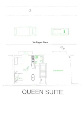 Planimetria di Olbia Center Regina Elena 49 Queen
