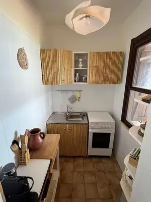 Cucina o angolo cottura di Casa Ebinger