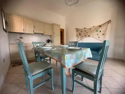 Cucina o angolo cottura di fta-aga144p1 casa 4 posti vicino al mare Budoni