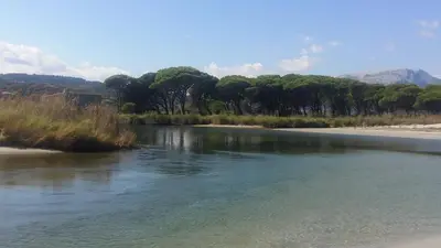 Paesaggio naturale nelle vicinanze della casa vacanze