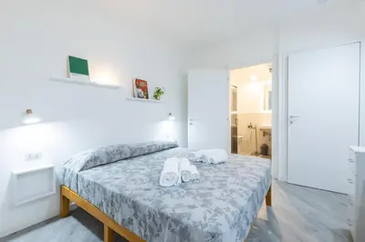 Letto o letti in una camera di Urban Rooms