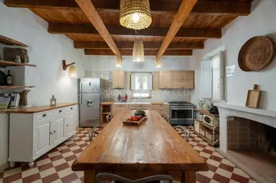 Cucina o angolo cottura di Villa Canto Antico