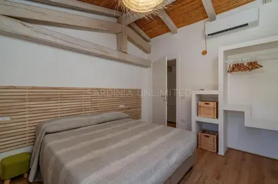 Letto o letti in una camera di Villa Canto Antico